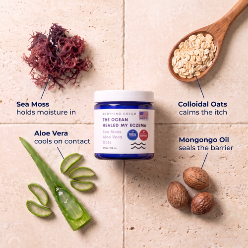 Seamora Night Calm™ — Sea Moss Soothing Cream