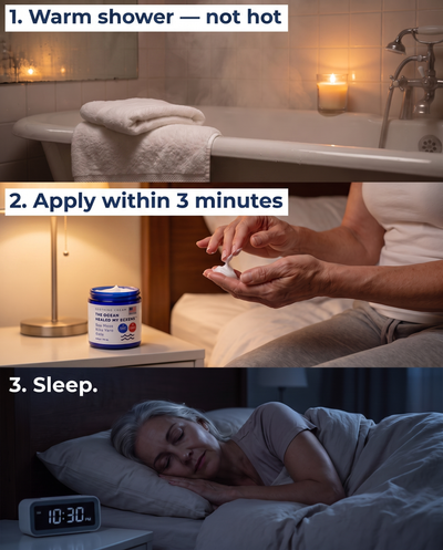 Seamora Night Calm™ — Sea Moss Soothing Cream
